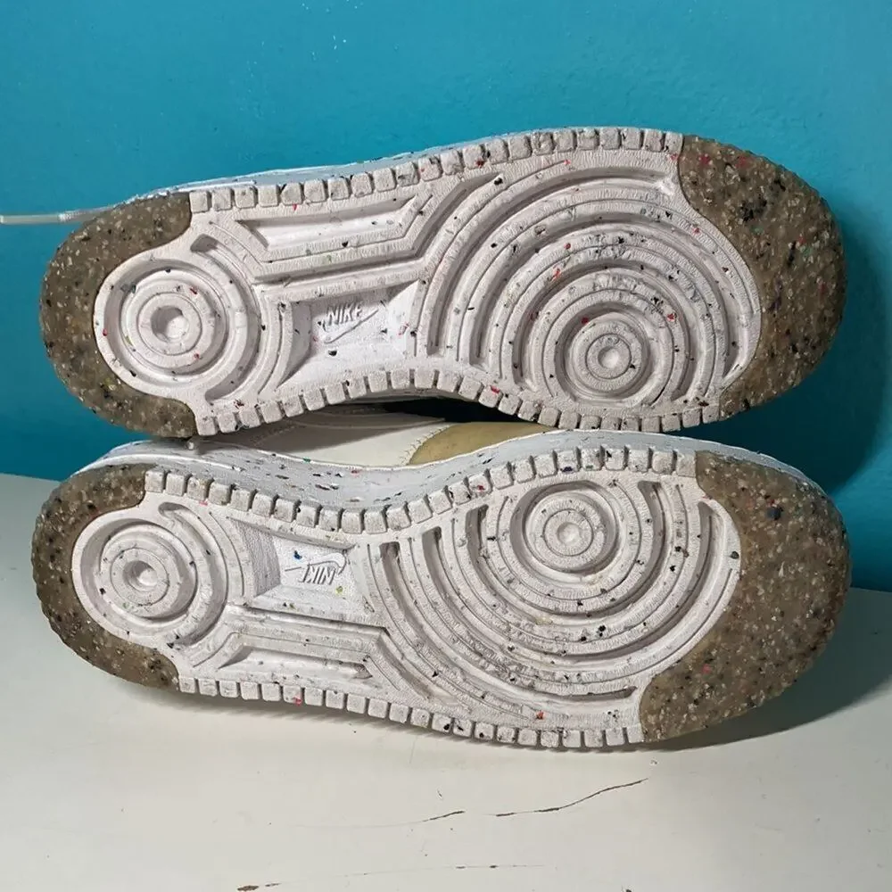 Nike Air Force 1 Crater Foam Womens Lace Up Sneakers Size 6.5 / EU 37.5